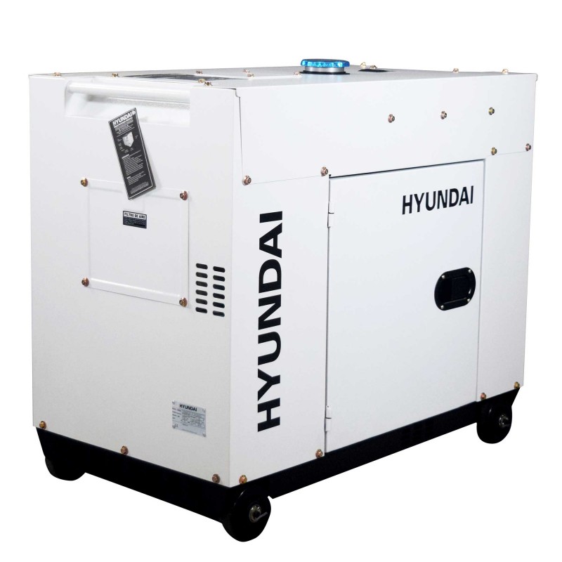 ⚡Generador Diésel para instalación Solar Hyundai DHY6600SE-LRS☀️