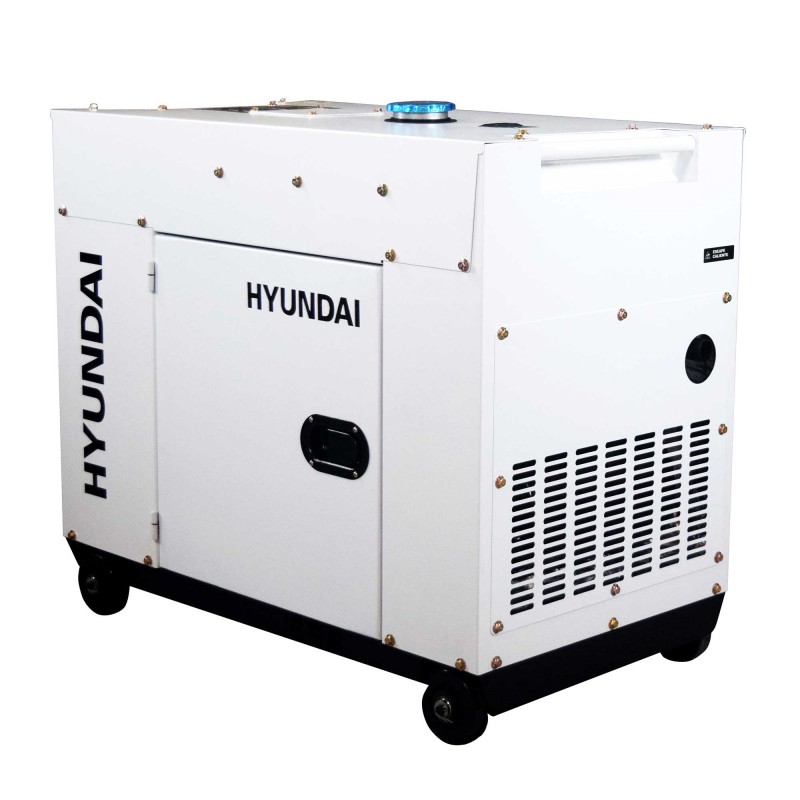 ⚡Generador Diésel para instalación Solar Hyundai DHY6600SE-LRS☀️