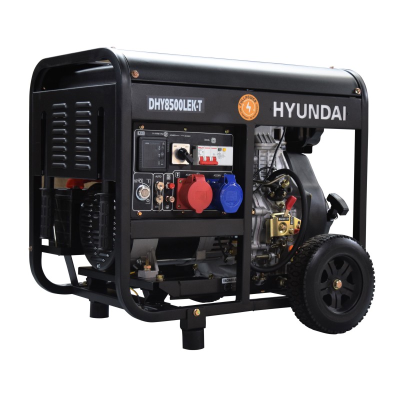 Generador Diesel trifásico Serie Pro DHY8000LEK-T HYUNDAI