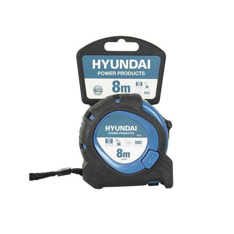 ➡️ HY-59331 Flexómetro de 8 Metros Hyundai