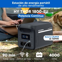 HYUNDAI THOR 1800 estación energía portátil 3000W