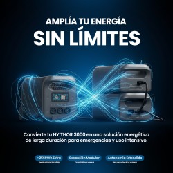 Batería expansión HYUNDAI THOR 3000 LiFePO4 2560Wh