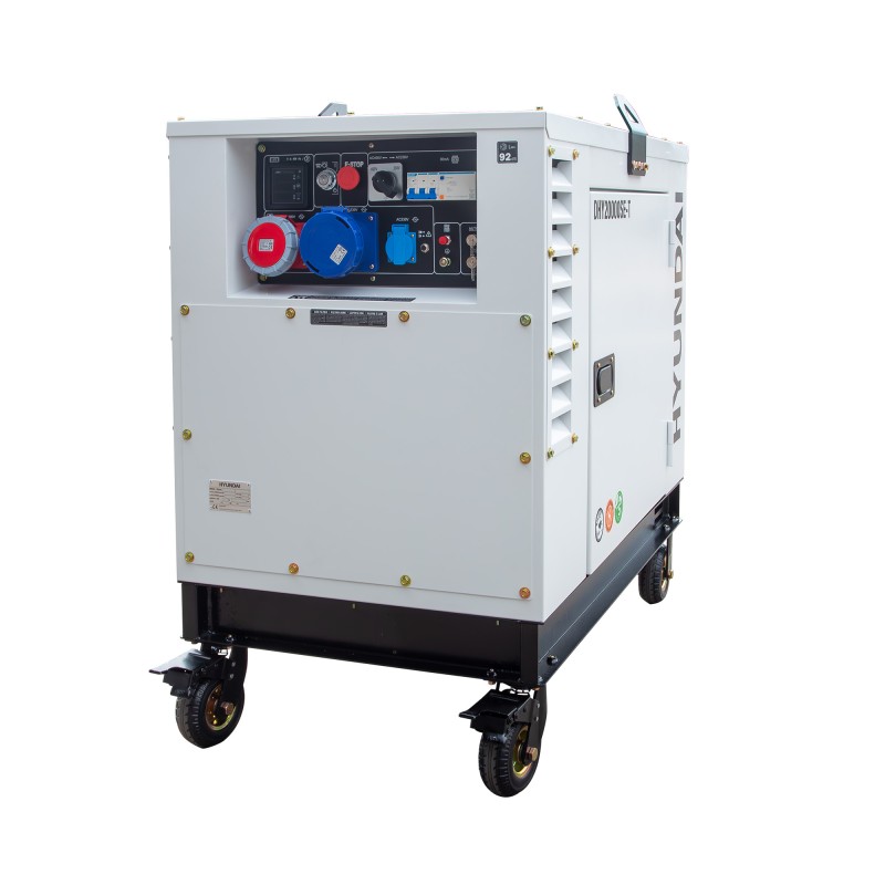 Generador Diésel Trifásico Hyundai DHY20000SE-T 14kW/18,8kVA | 400V y 230V