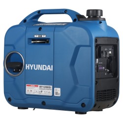 Generador eléctrico Hyundai HY1200Si Gasolina, Inverter 1,2 kW (230 V)