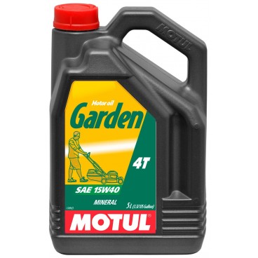 Aceite MOTUL Garden 4T  15W40 - 5L